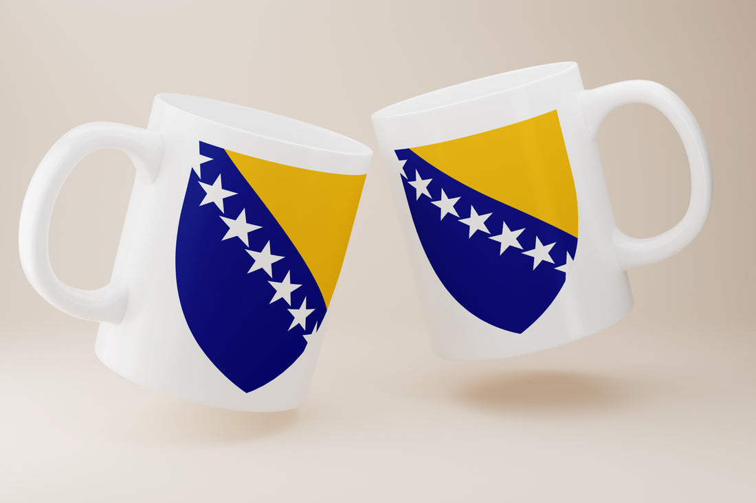 Bosnien Tasse personalisiert mit Logo & Wunschnamen