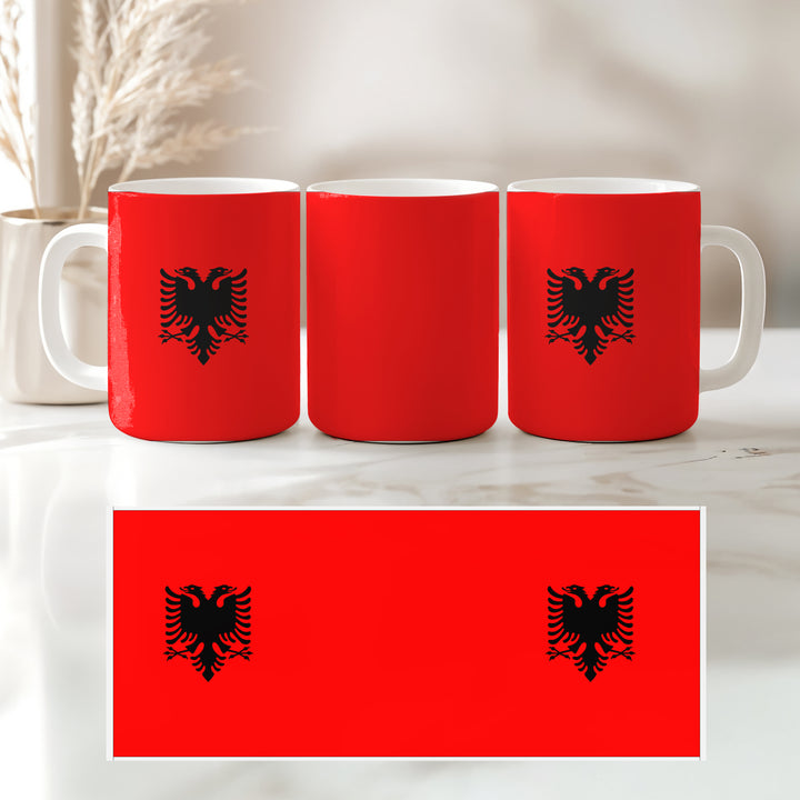 Albanien Tasse personalisiert mit Wunschname