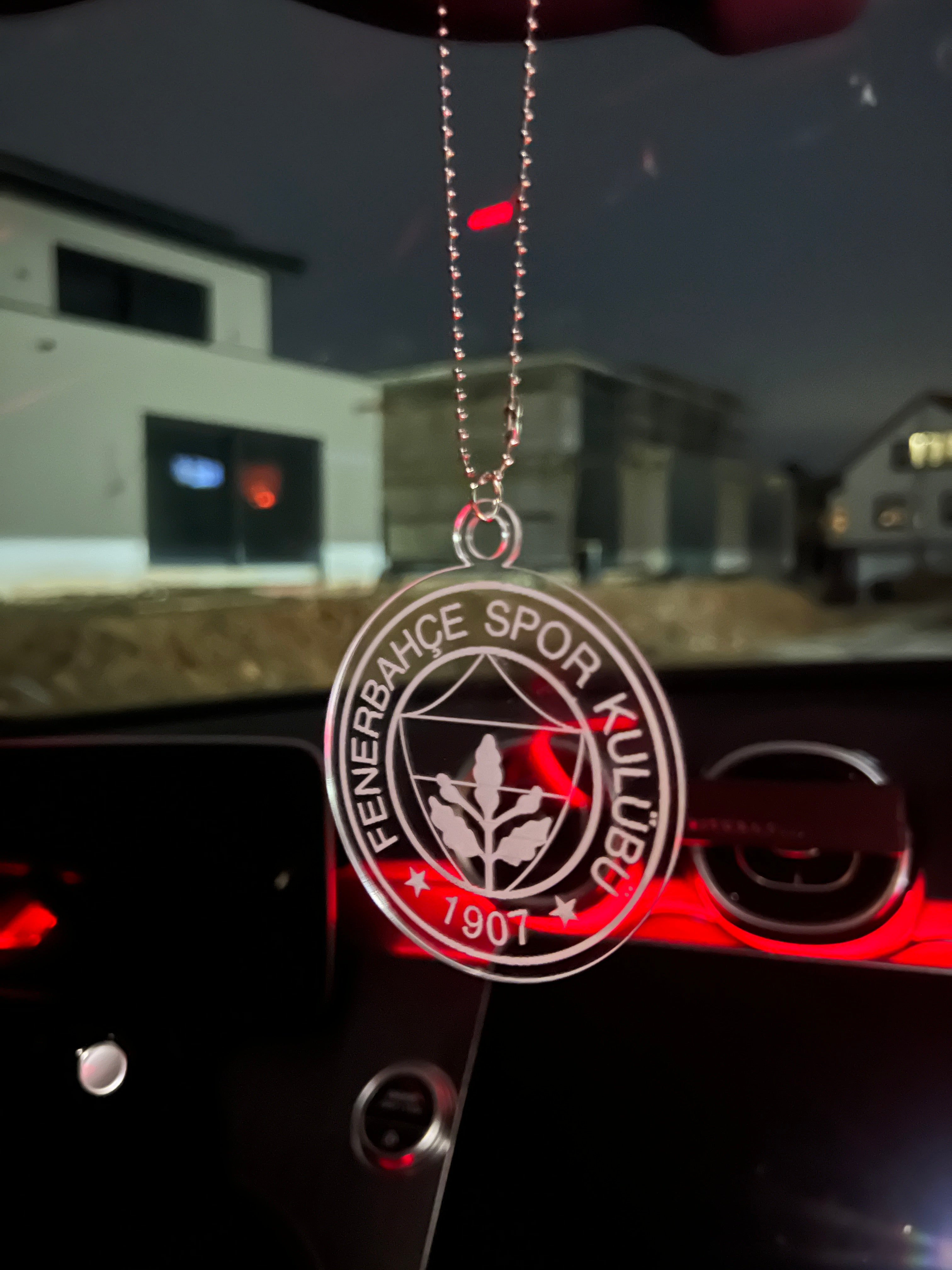 Fenerbahçe  Rückspiegel Anhänger Auto Acryl | Autoanhänger