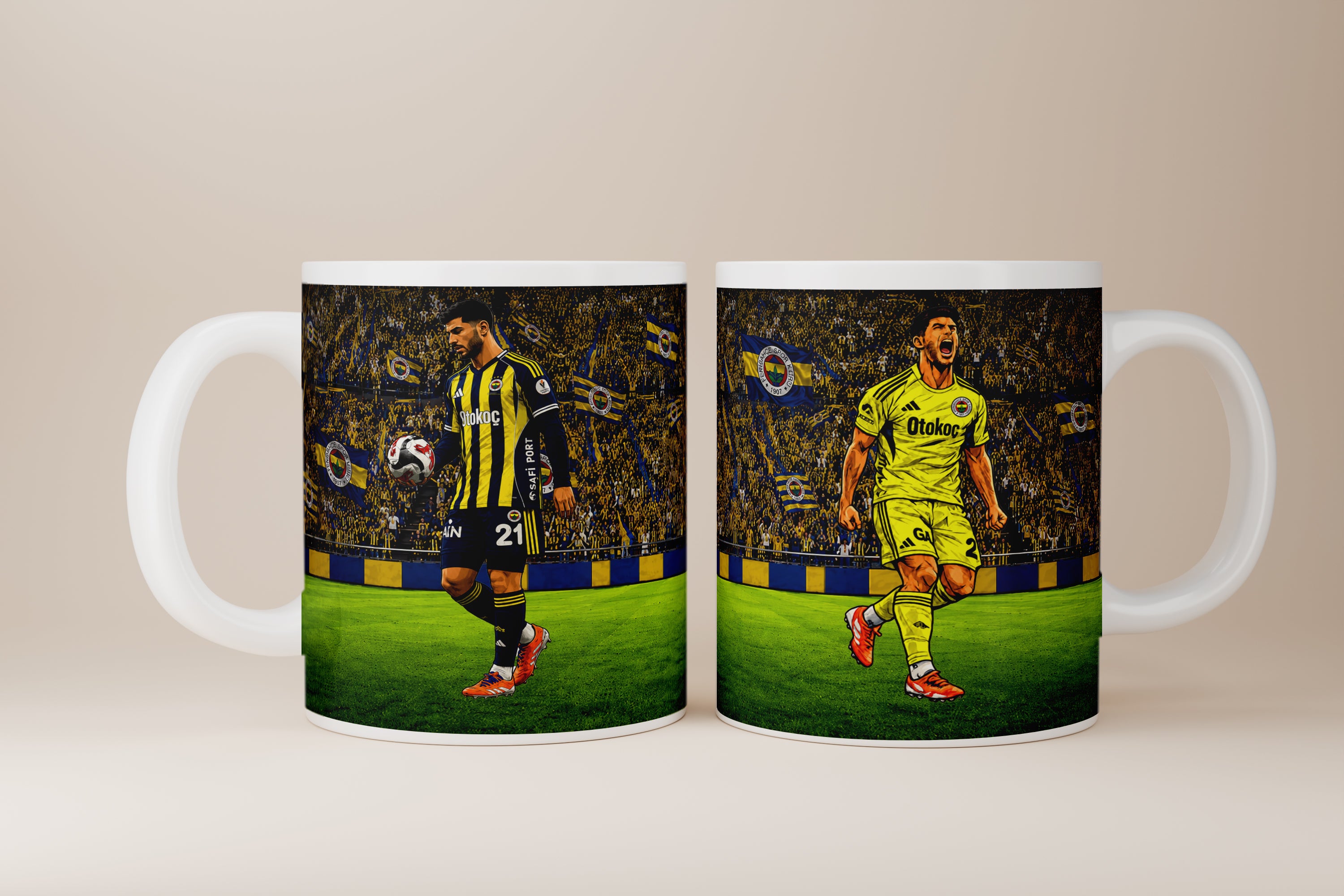 Personalisierte Fenerbahçe Tasse | Marco Asensio | Geschenk