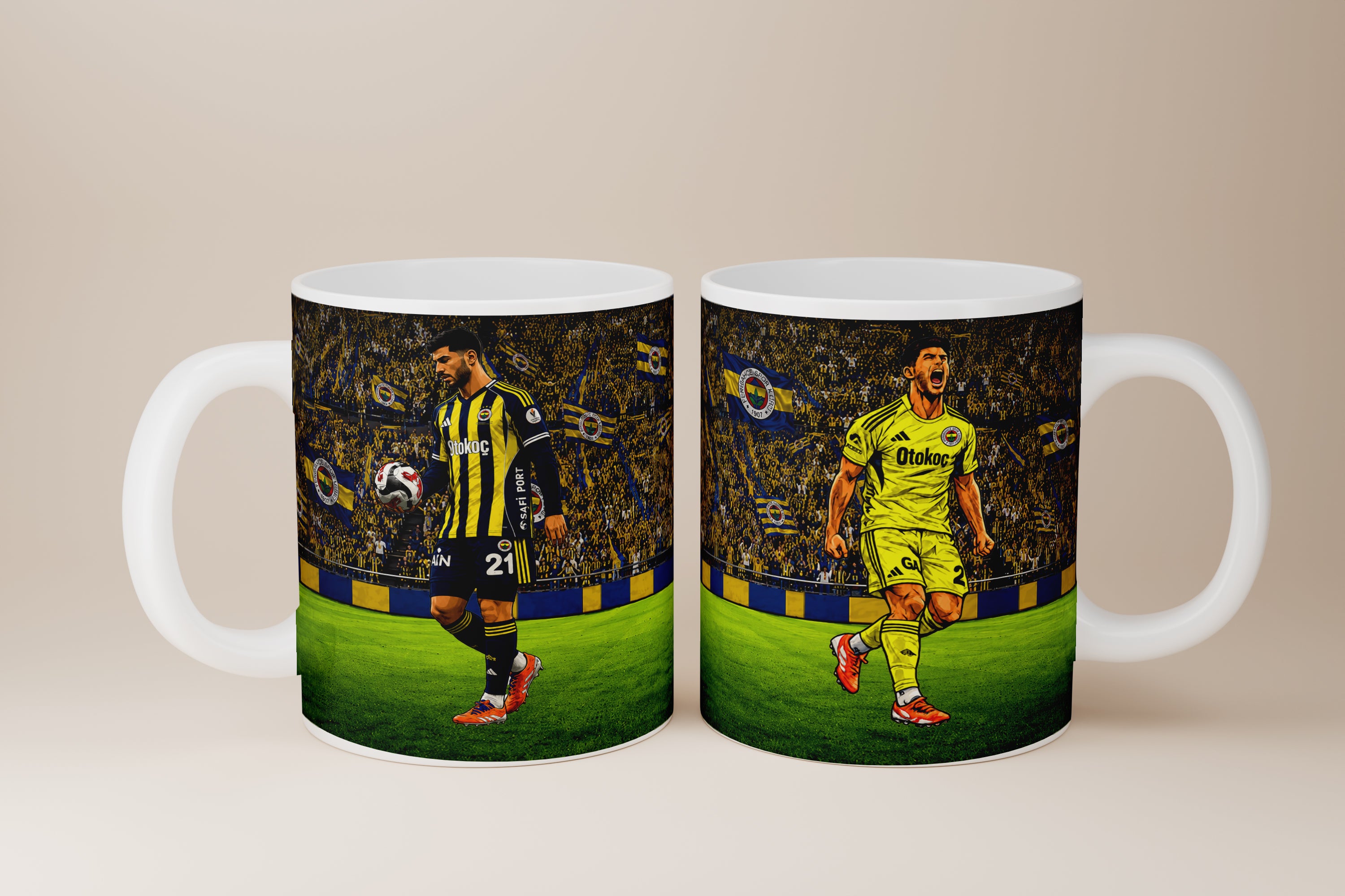 Personalisierte Fenerbahçe Tasse | Marco Asensio | Geschenk