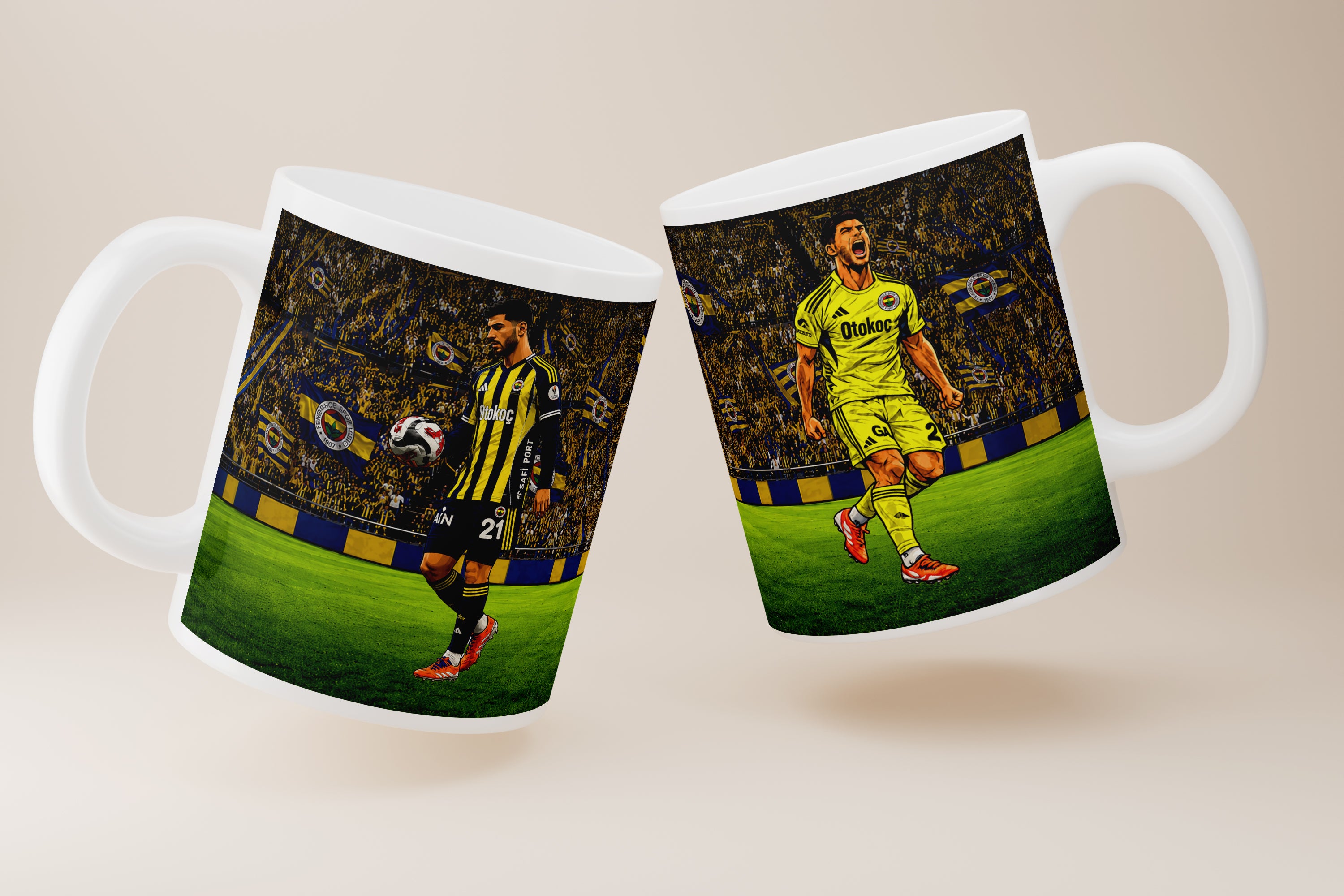 Personalisierte Fenerbahçe Tasse | Marco Asensio | Geschenk