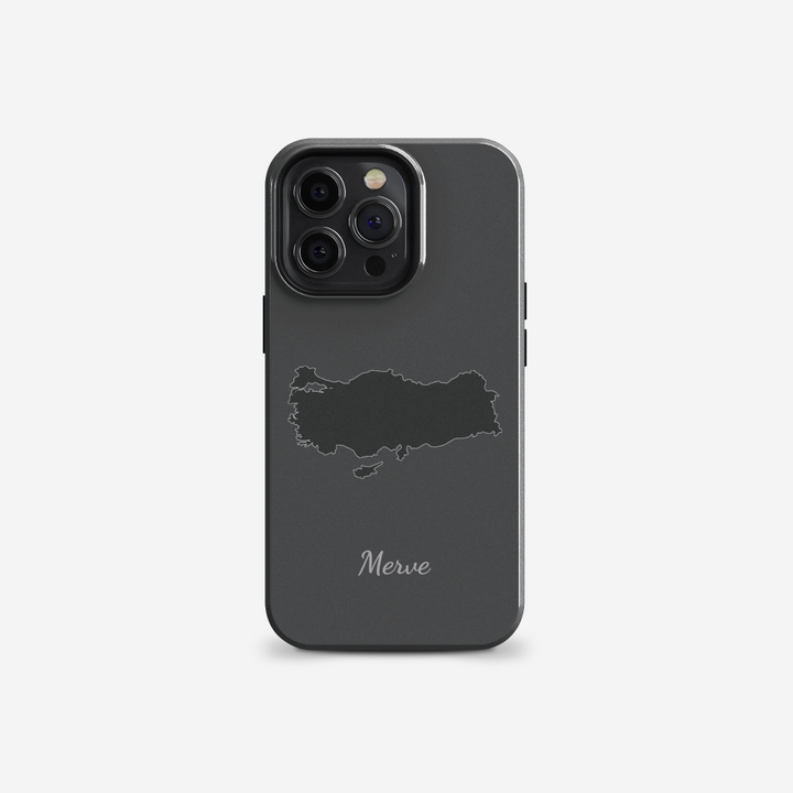Personalisierte Türkei Handyhülle – Modernes Design mit deinem Namen!