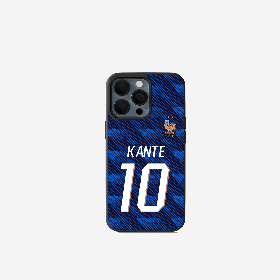Frankreich Handyhülle WM 2026 im Heimtrikot Design, bedruckte France Phone Case in klassischem Bleu de France mit Les Bleus Design