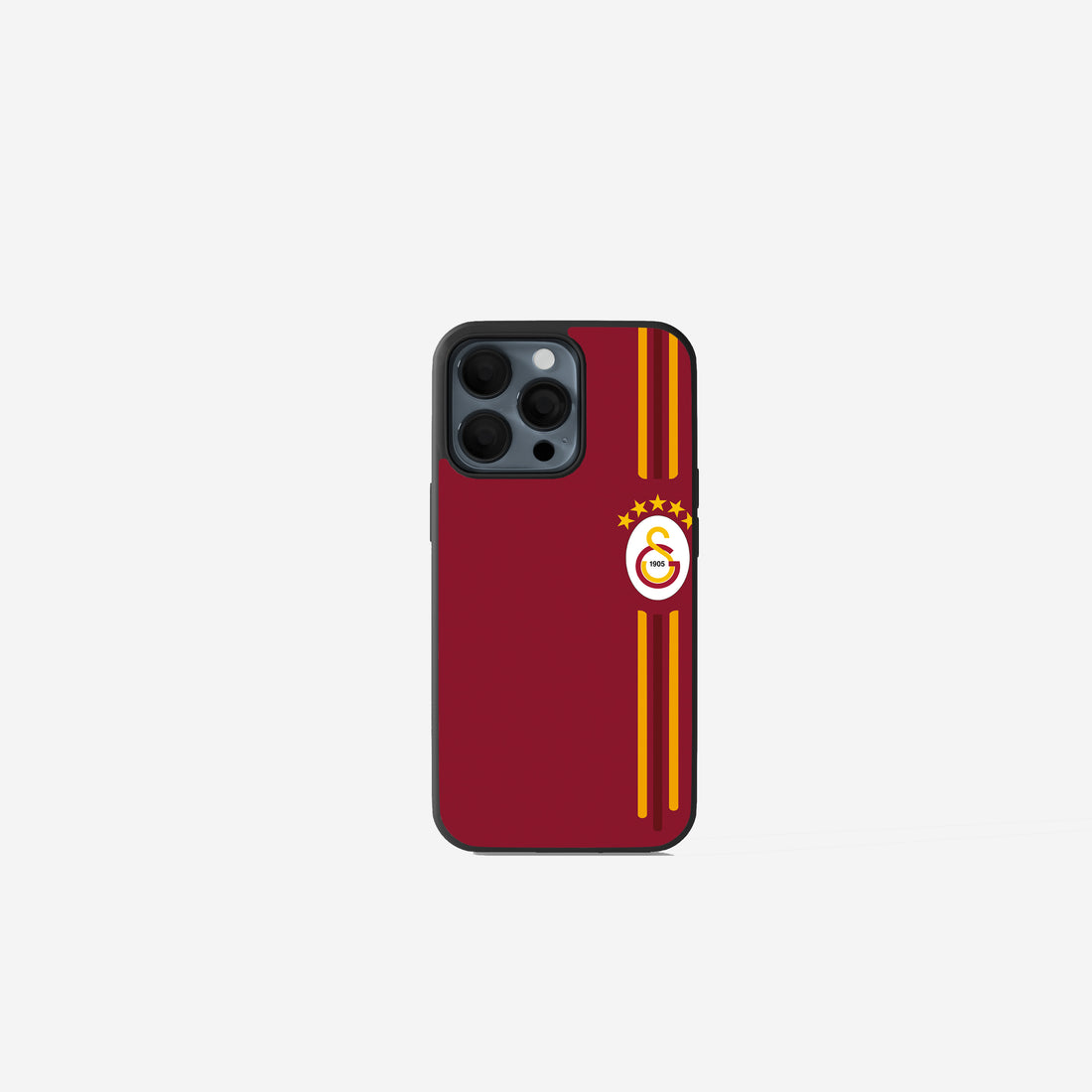 Galatasaray Hülle Rot mit Linien & Logo  GS Design Handyhülle für iPhone & Samsung