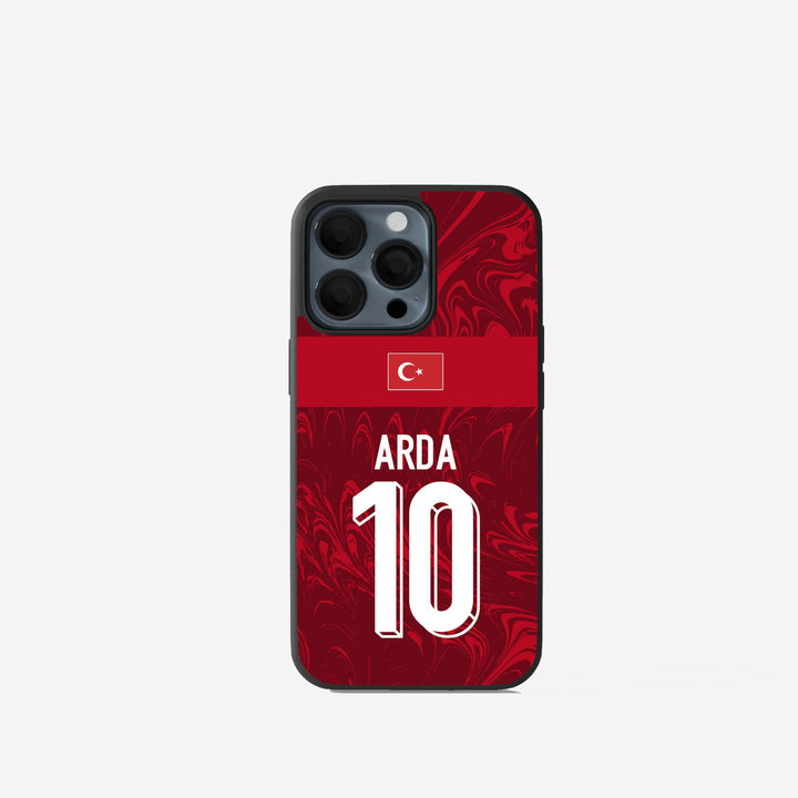 Türkei Handyhülle Heim Trikot WM26 personalisiert
