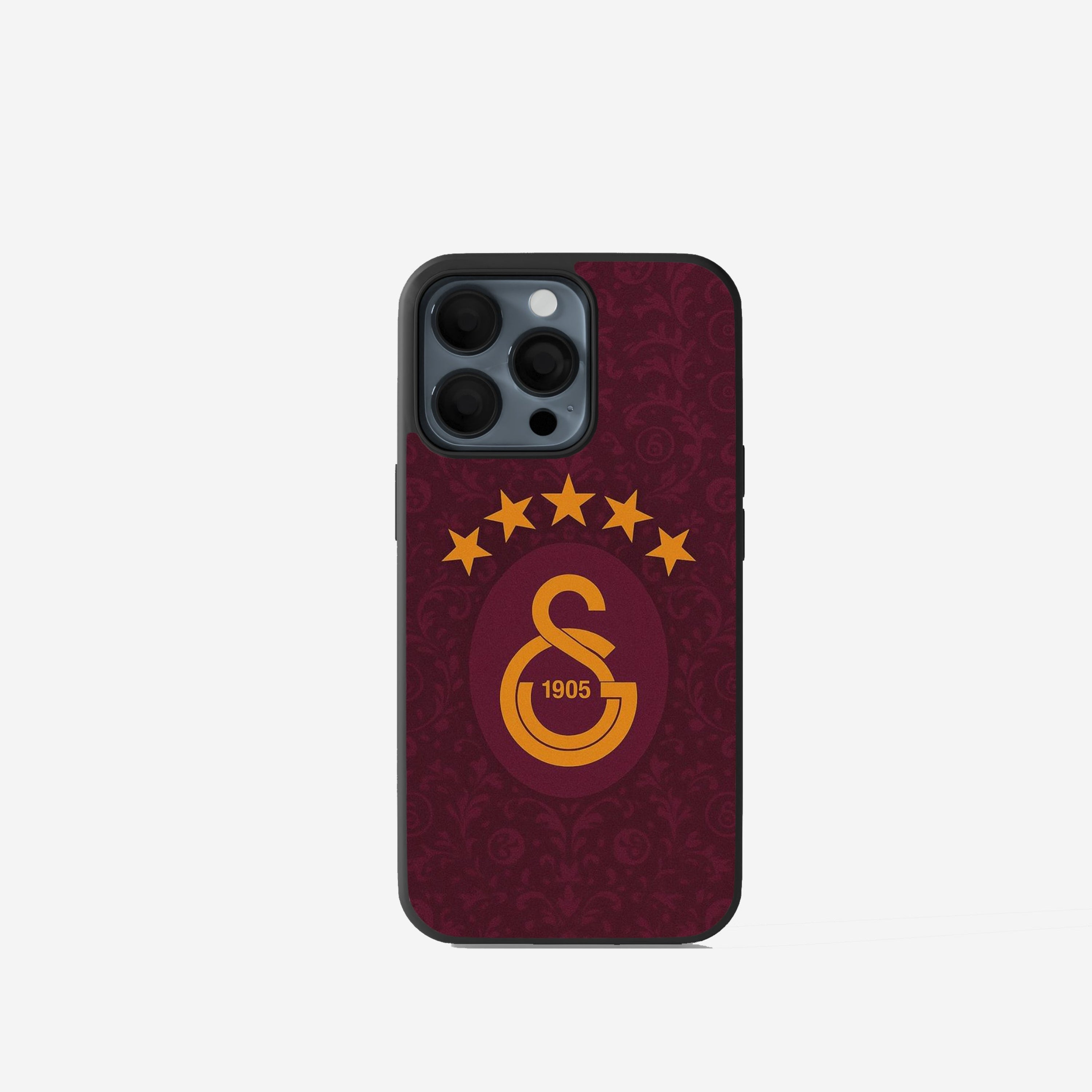 Galatasaray Hülle Rotes Design mit Logo Handyhülle für iPhone & Samsung, GS Fan