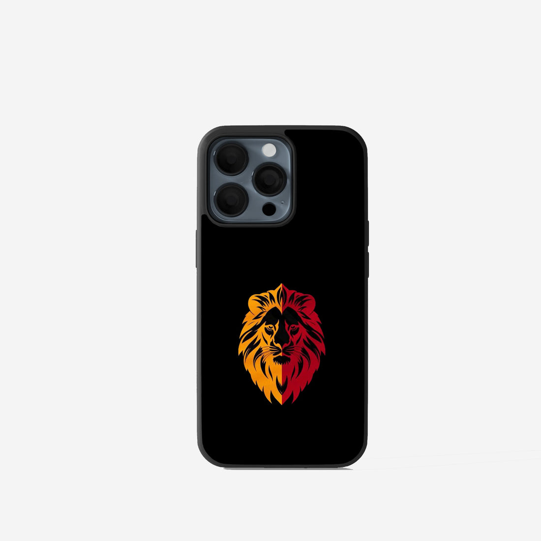 Galatasaray Hülle mit Löwe GS Design mit Logo, Handyhülle für iPhone & Samsung