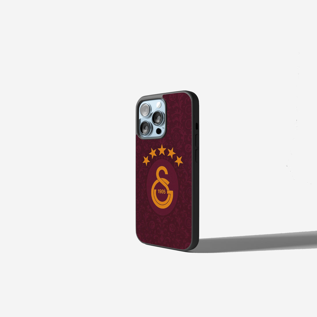 Galatasaray Hülle Rotes Design mit Logo Handyhülle für iPhone & Samsung, GS Fan