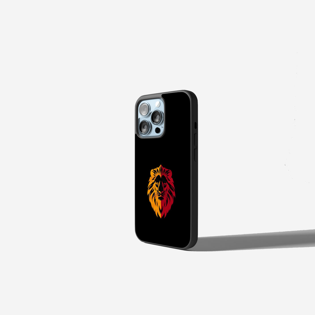 Galatasaray Hülle mit Löwe GS Design mit Logo, Handyhülle für iPhone & Samsung