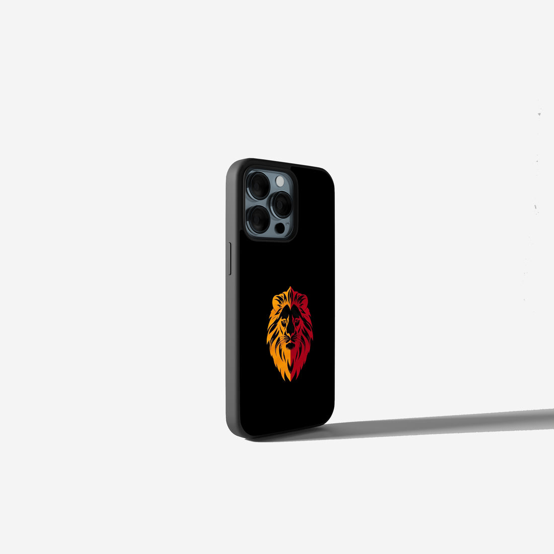 Galatasaray Hülle mit Löwe GS Design mit Logo, Handyhülle für iPhone & Samsung