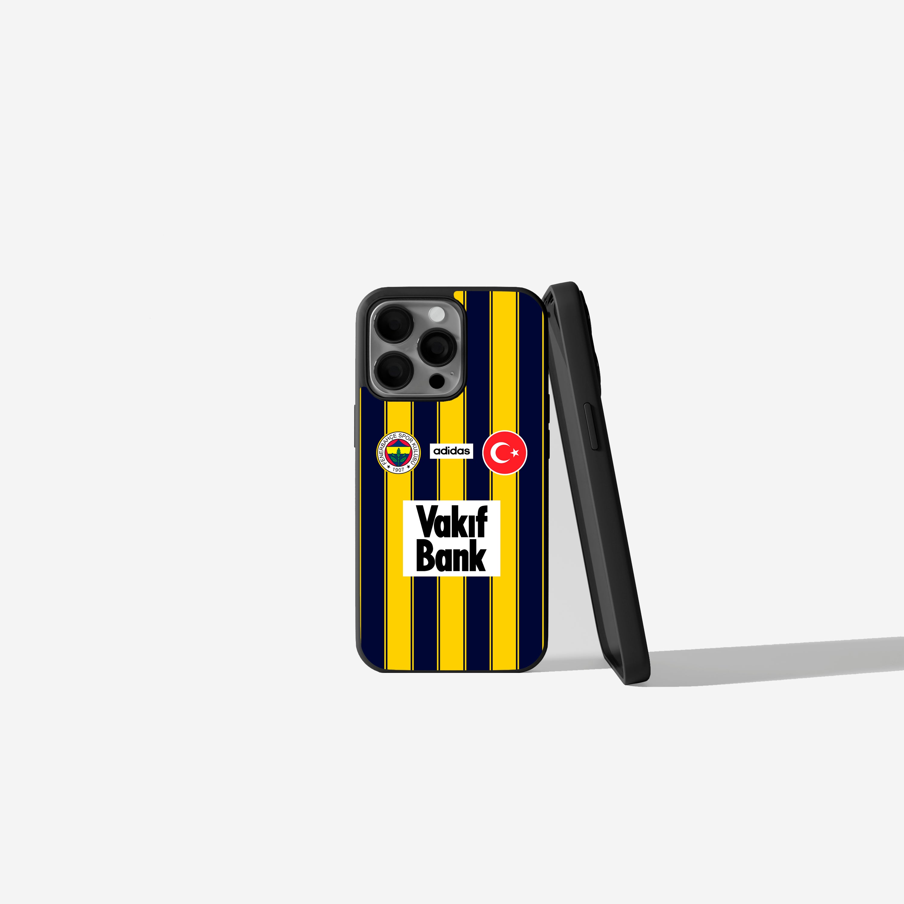 Fenerbahce Retro Handyhülle Kadıköy Case in Gelb-Blau