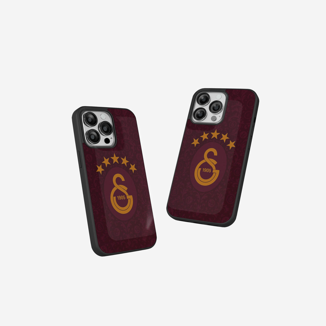 Galatasaray Hülle Rotes Design mit Logo Handyhülle für iPhone & Samsung, GS Fan