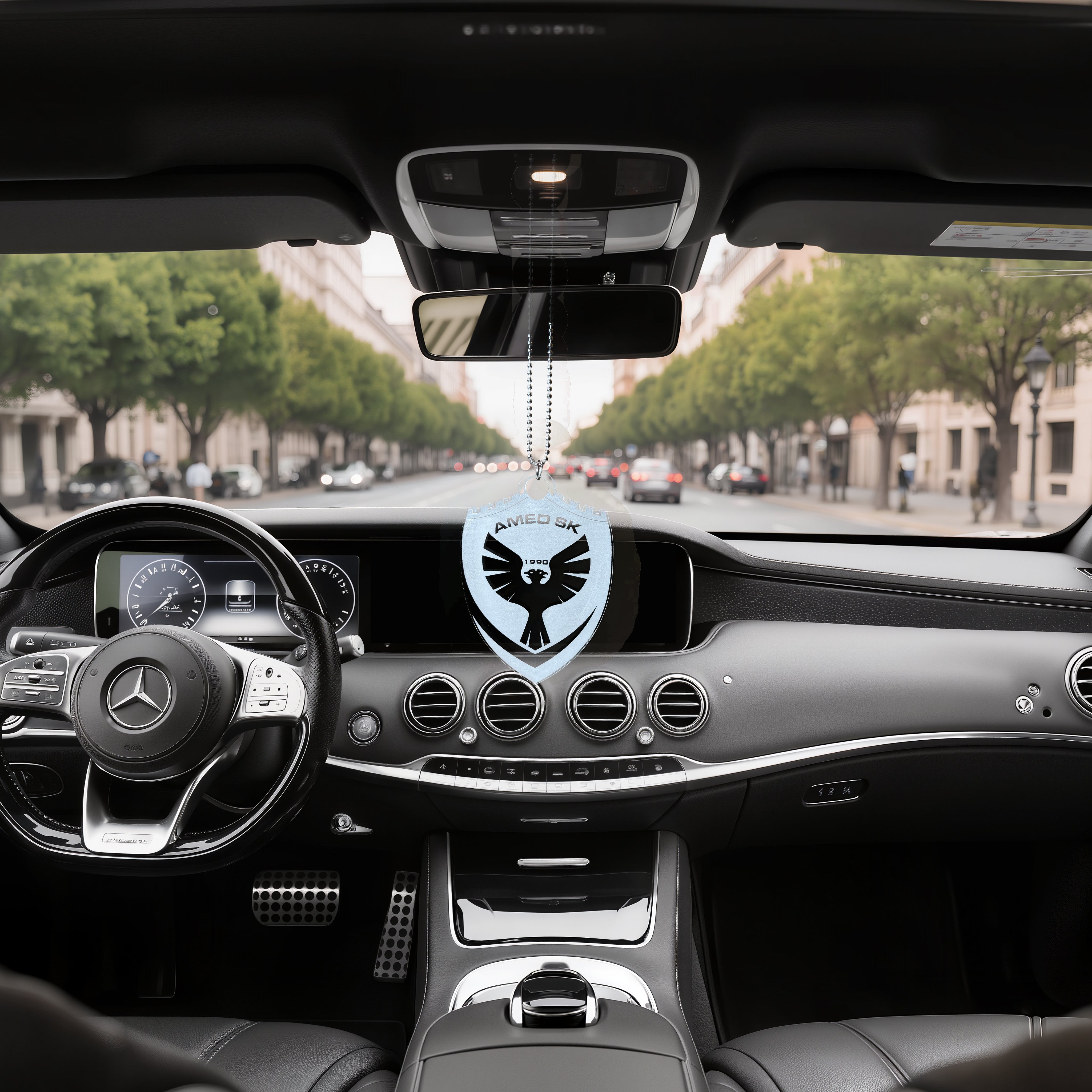 Amedspor Autoanhänger | Graviertes Acrylglas fürs Auto kaufen