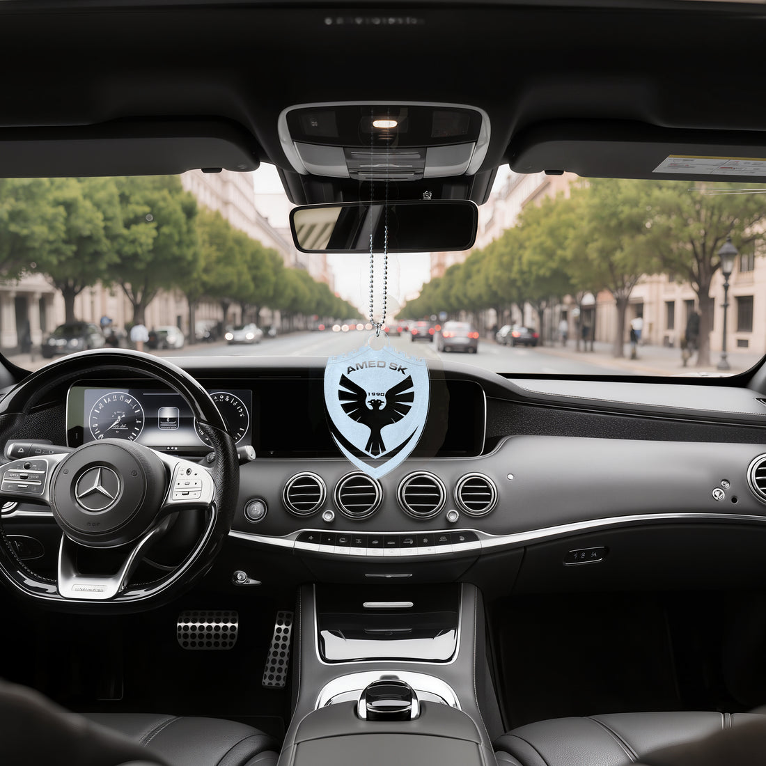 Amedspor Autoanhänger | Graviertes Acrylglas fürs Auto kaufen