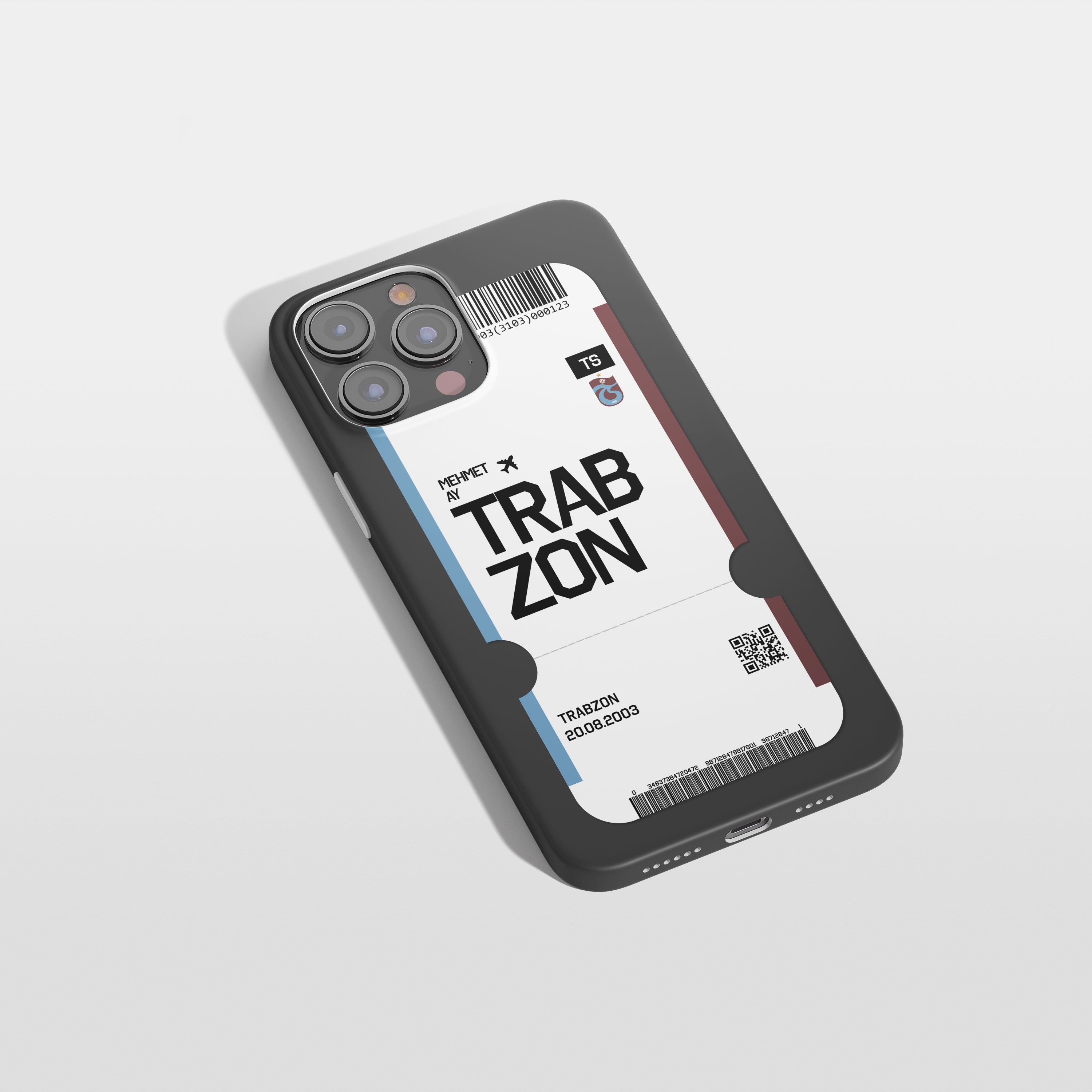 Trabzonspor Handyhülle im Ticket Design