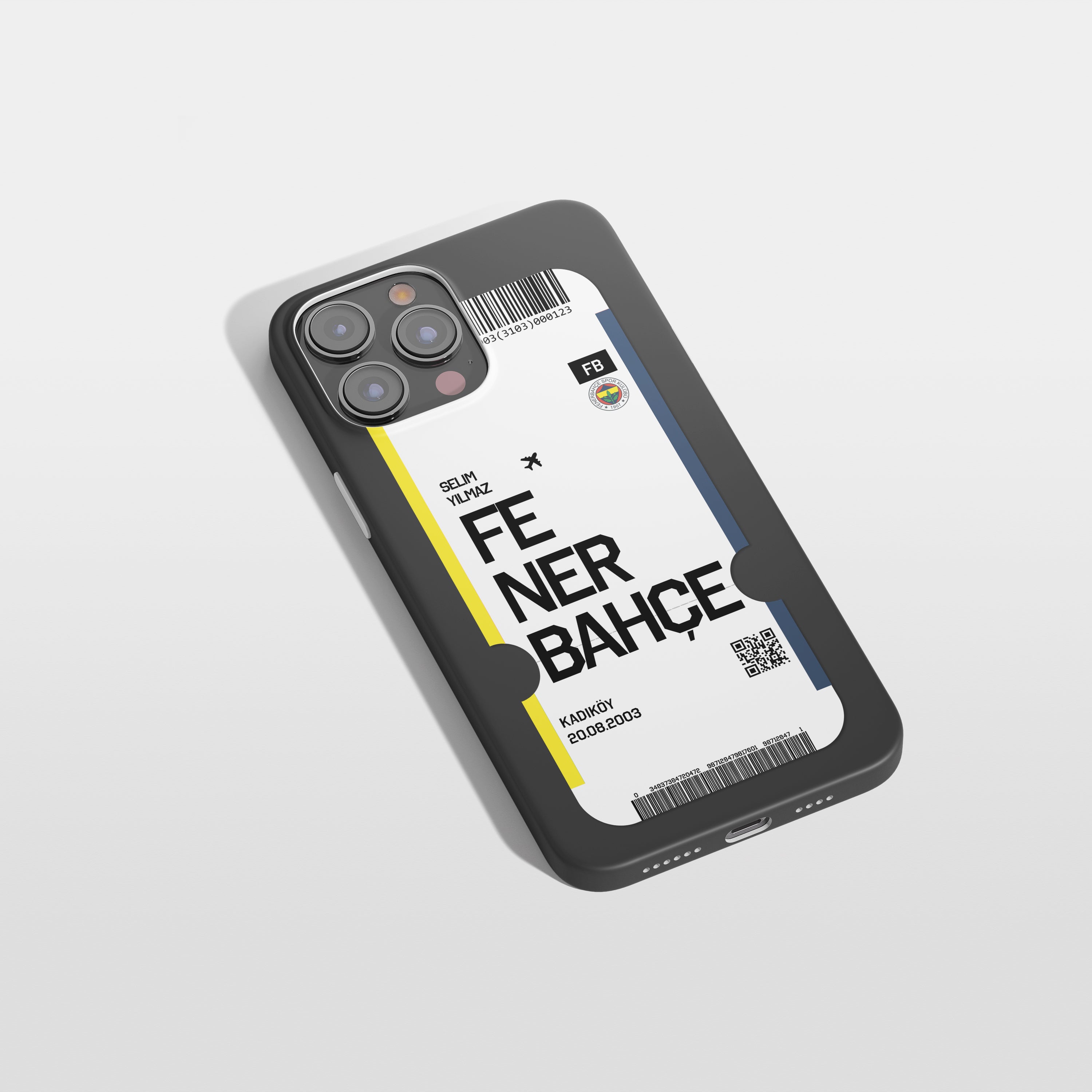 Fenerbahçe Handyhülle im Ticket Design