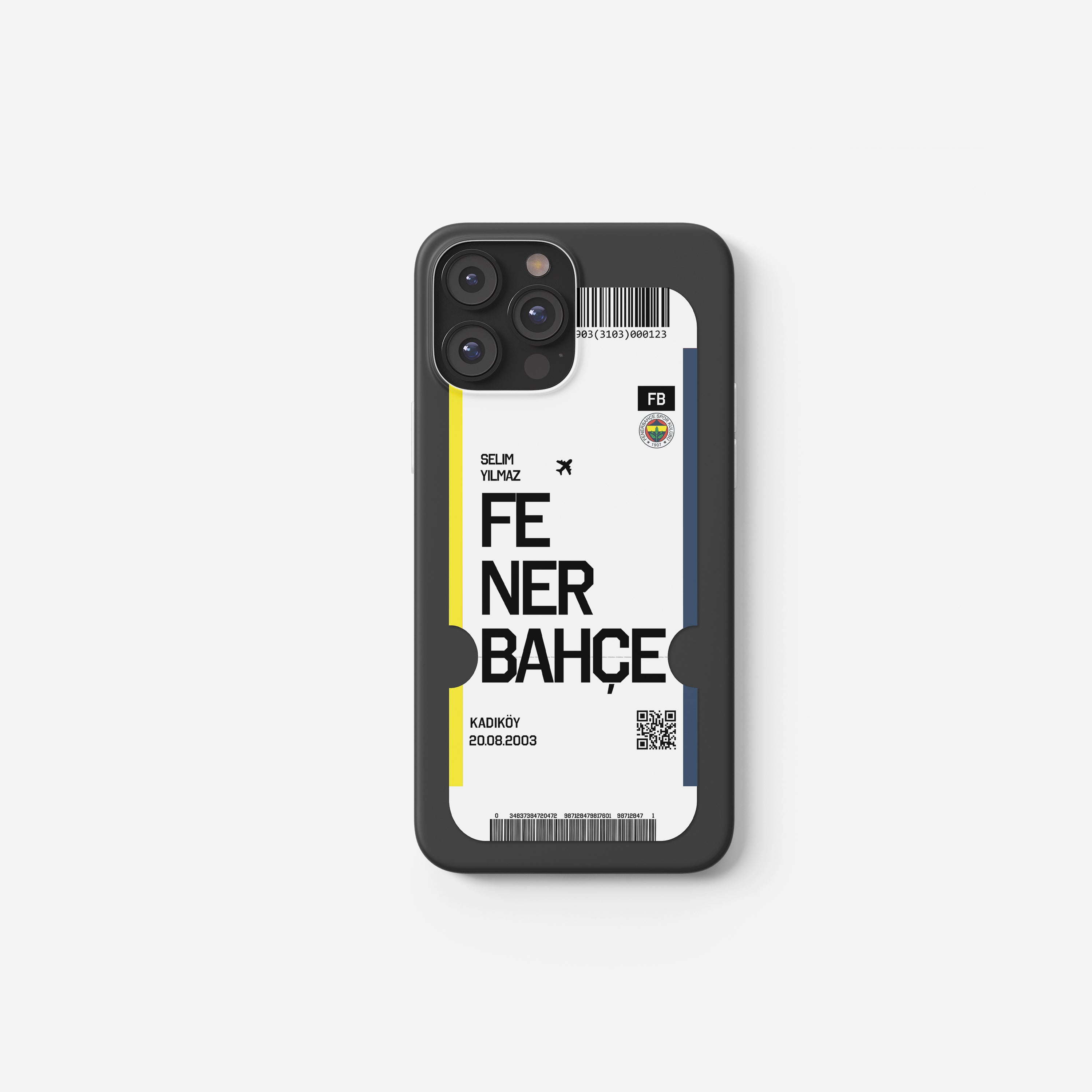 Fenerbahçe Handyhülle im Ticket Design