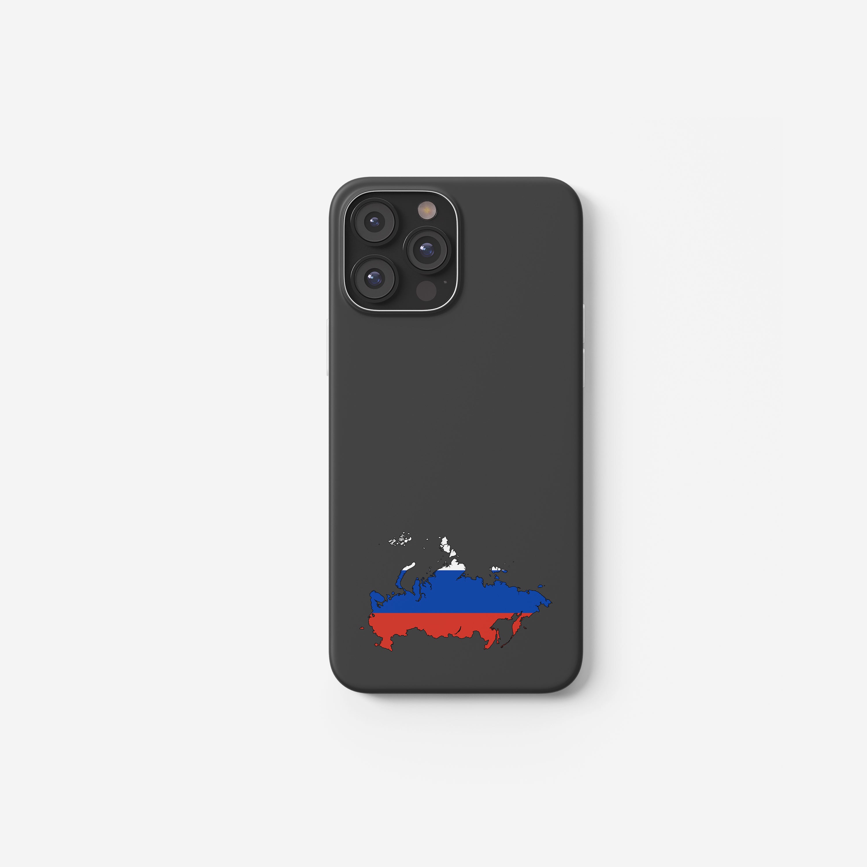 Russland Handyhülle mit Länderkarte & Nationalwappen – personalisierbar & stilvoll