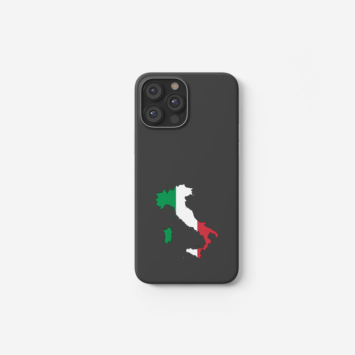 Italien Handyhülle mit Länderkarte & Nationalwappen – robust, stilvoll & personalisierbar