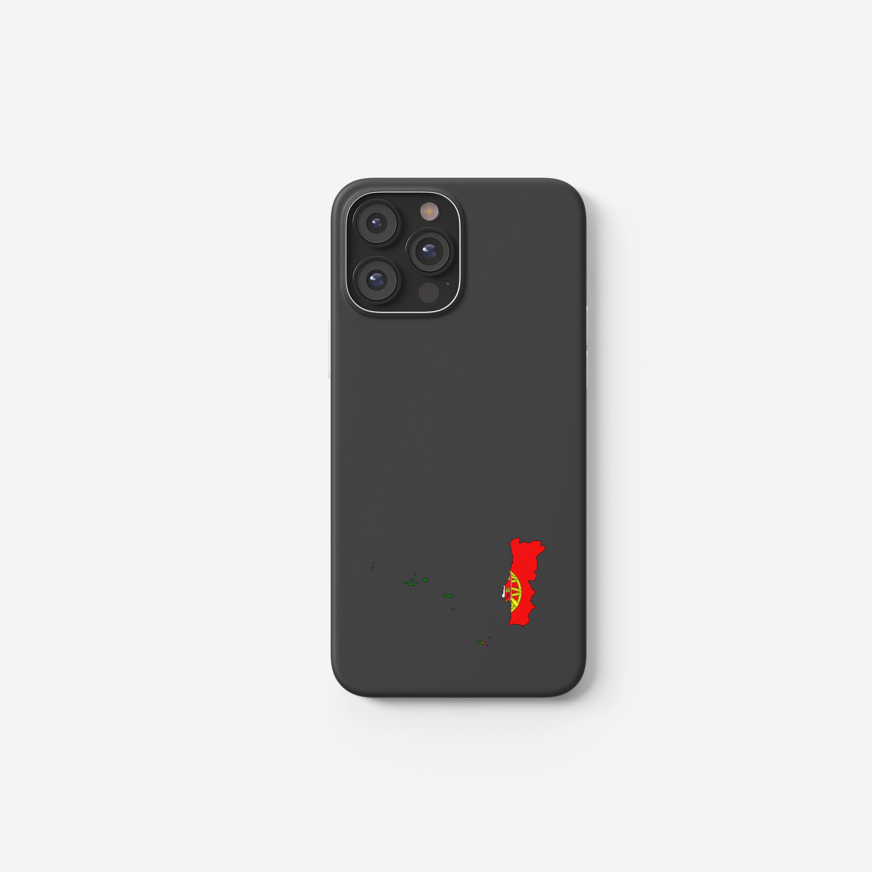 Portugal Handyhülle mit Länderkarte & Nationalwappen – personalisierbar, & stilvoll