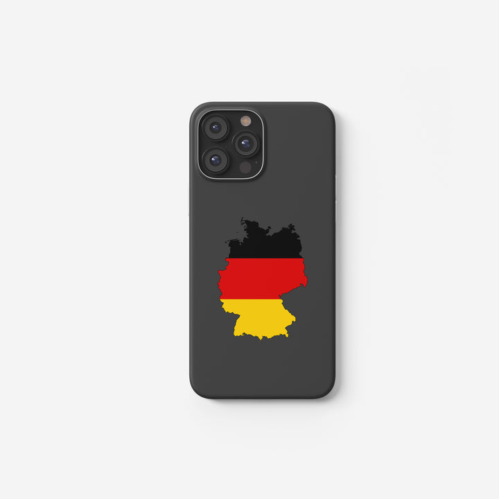 Deutschland Handyhülle mit Länderkarte – Schutz, Design & persönliche Bedruckung
