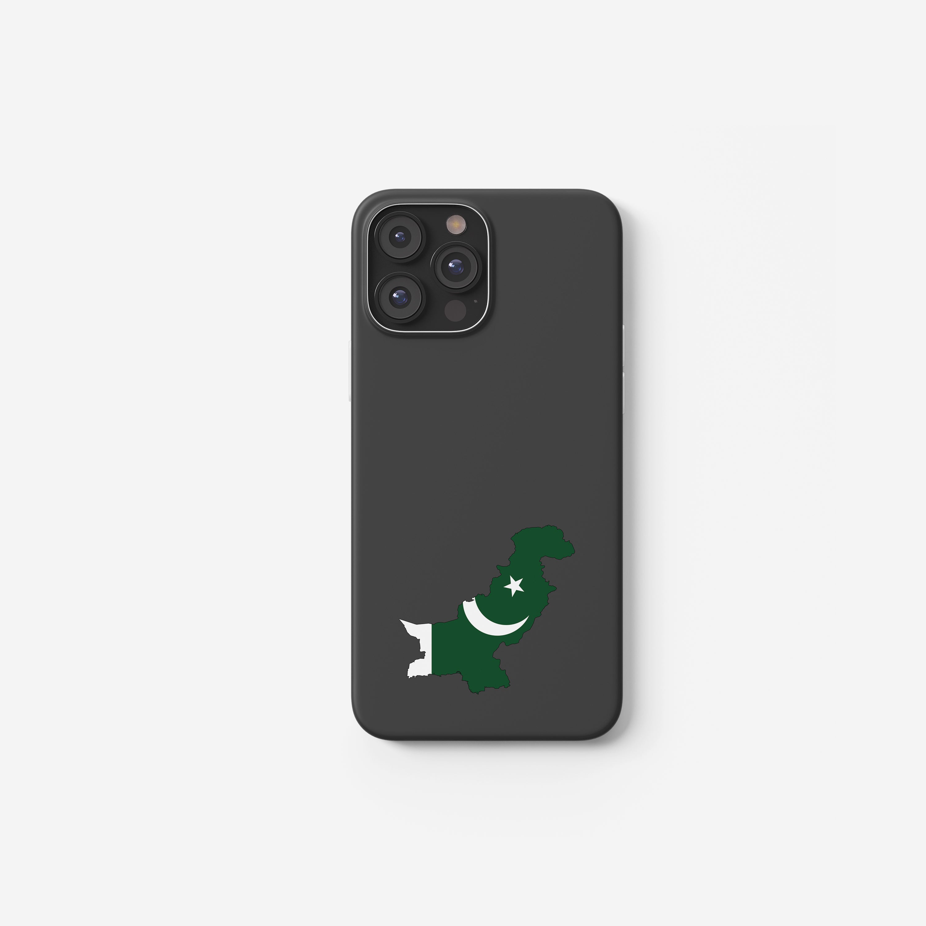 Pakistan Handyhülle mit Länderkarte & Nationalwappen – personalisierbar & stilvoll