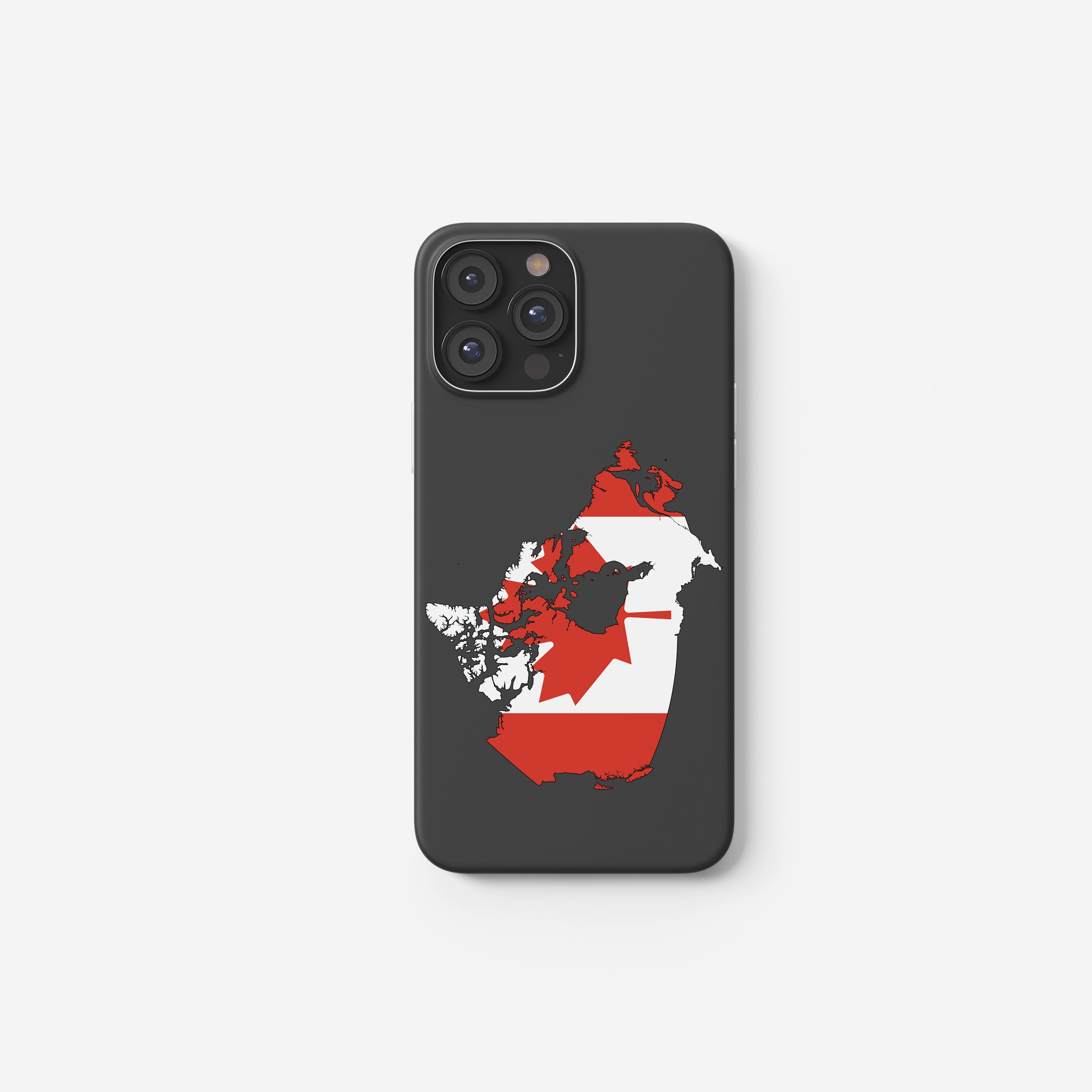 Kanada Handyhülle mit Länderkarte & Nationalwappen – robust, hochwertig & personalisierbar