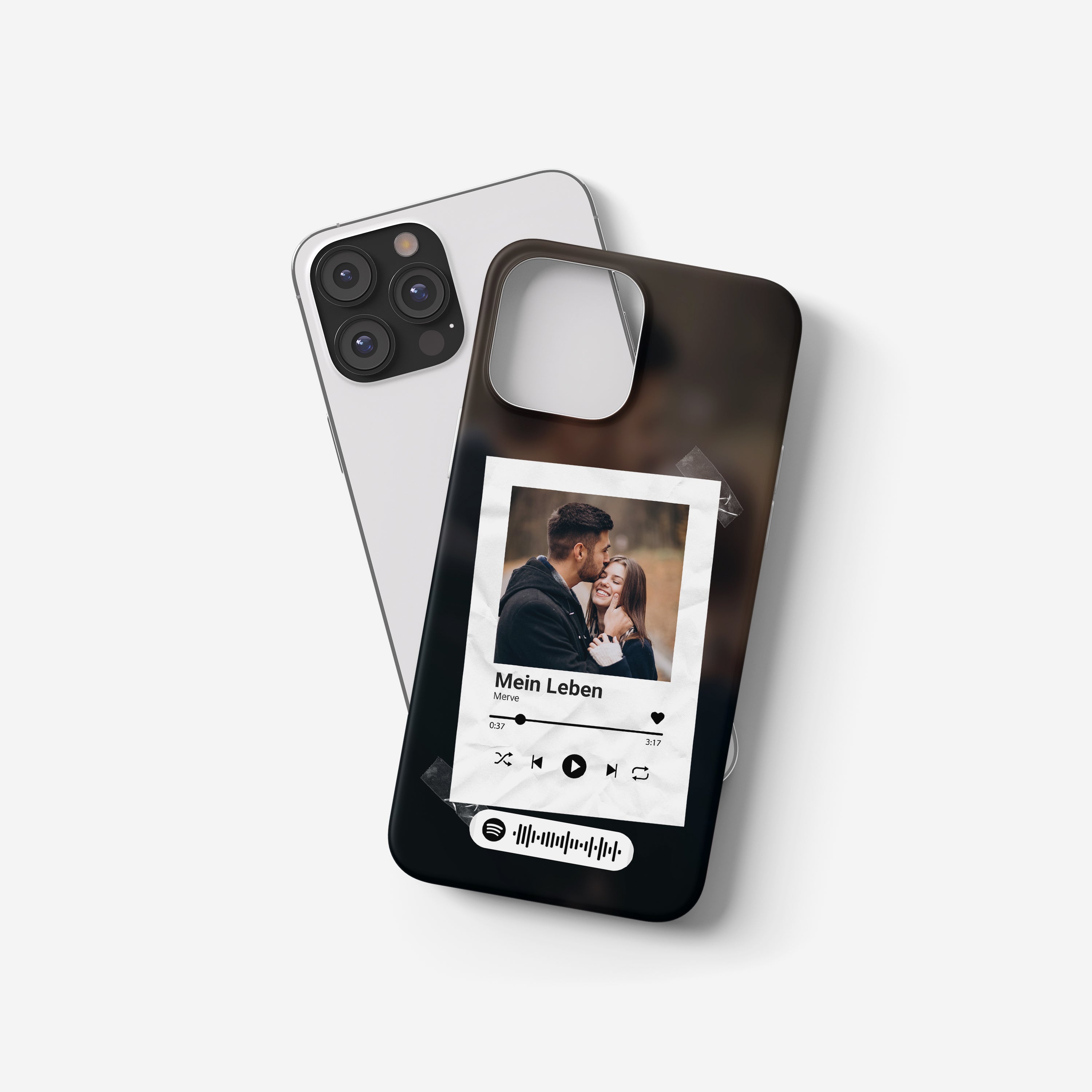 Spotify Song Handyhülle – Persönlich gestaltbar mit Bild & Text