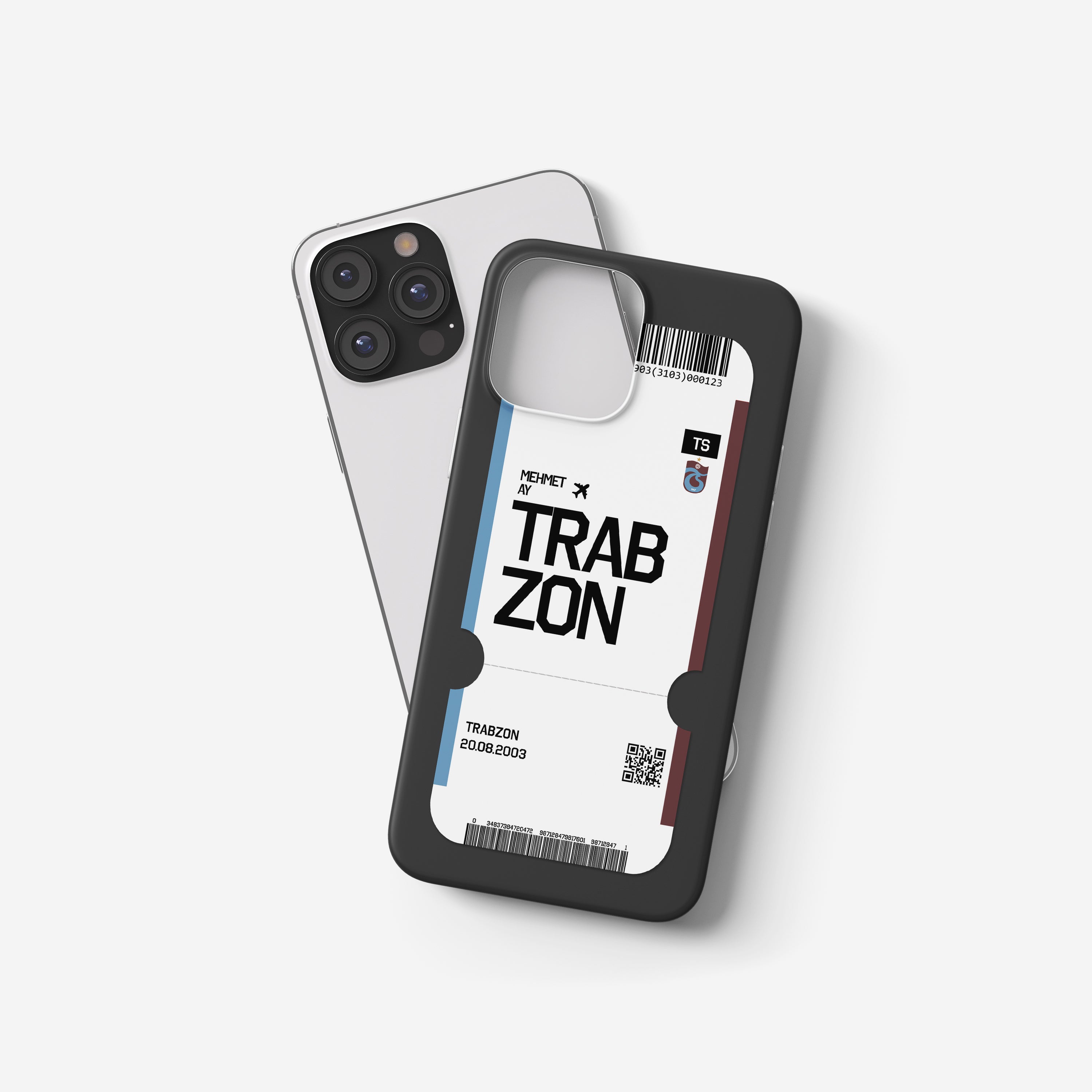 Trabzonspor Handyhülle im Ticket Design