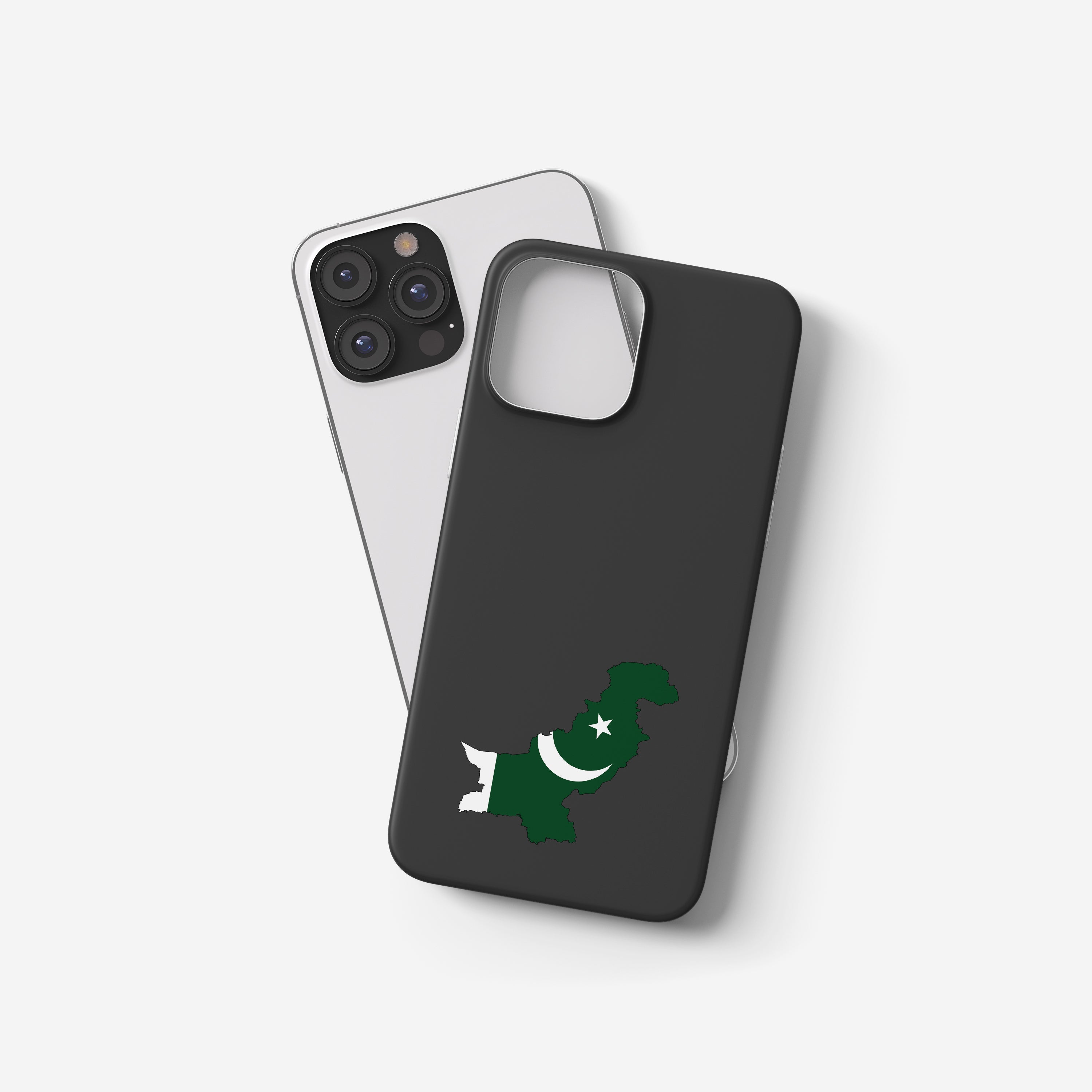 Pakistan Handyhülle mit Länderkarte & Nationalwappen – personalisierbar & stilvoll
