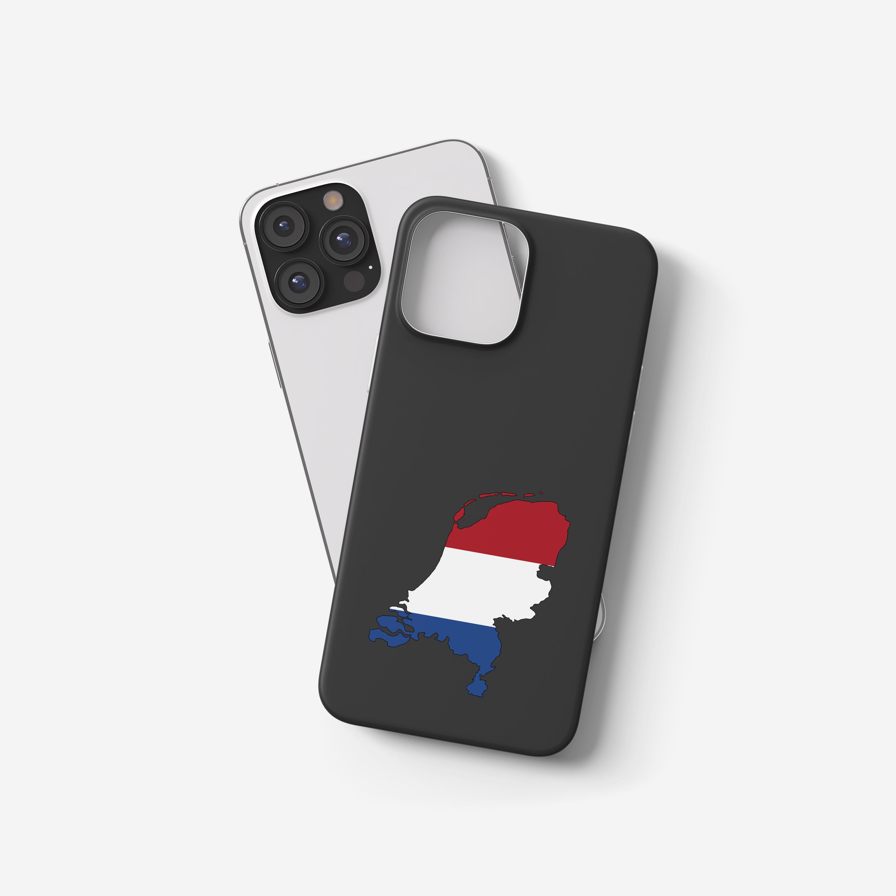 Niederlande Handyhülle mit Länderkarte & Nationalwappen – personalisierbar & hochwertig