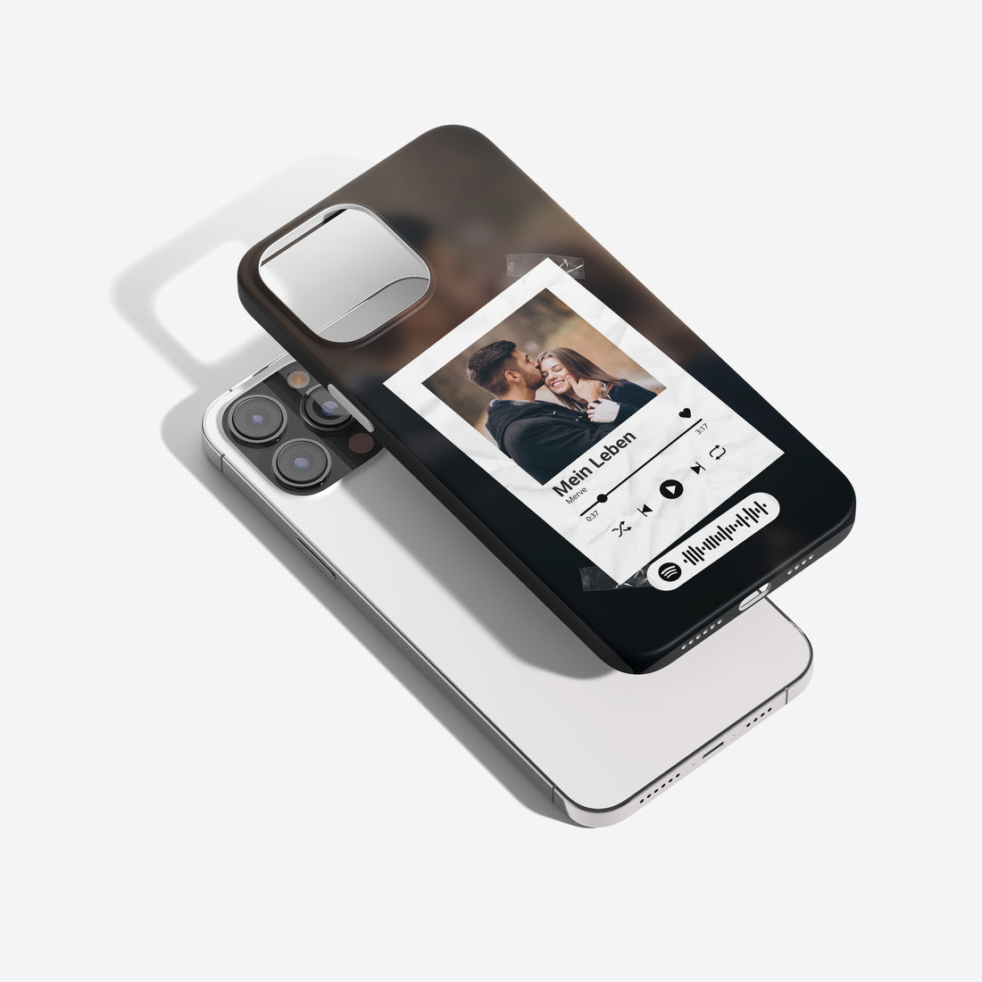 Spotify Song Handyhülle – Persönlich gestaltbar mit Bild & Text