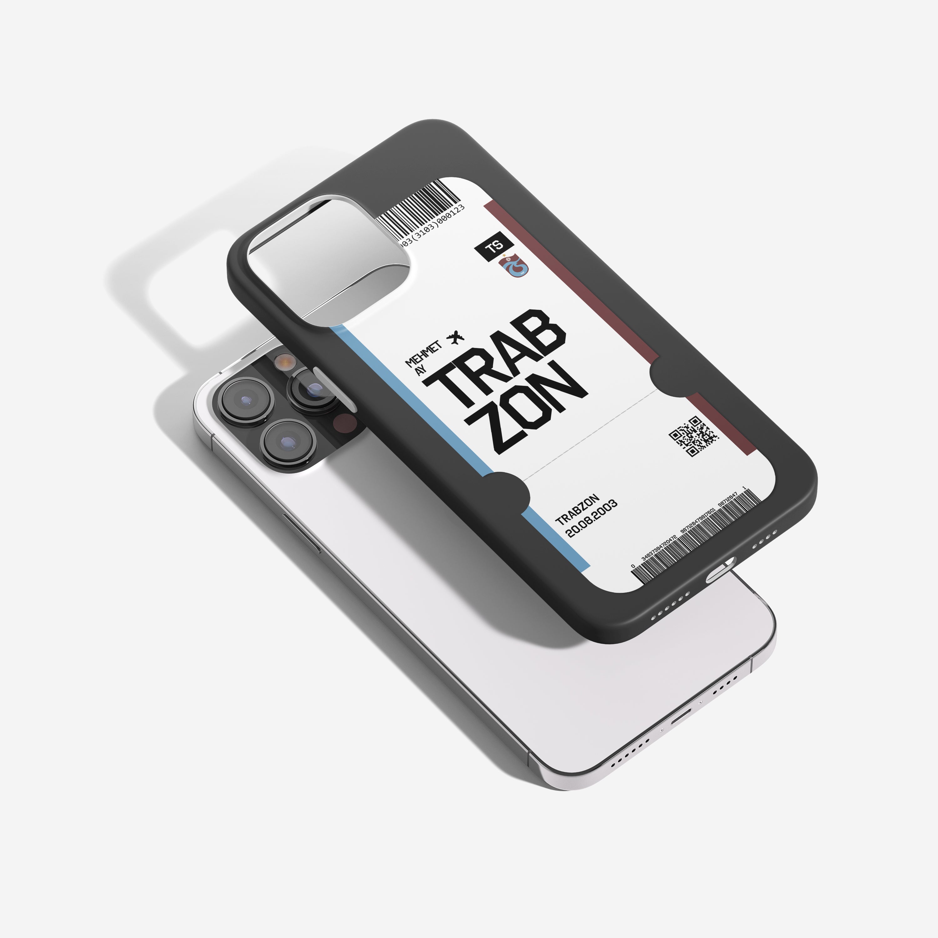 Trabzonspor Handyhülle im Ticket Design