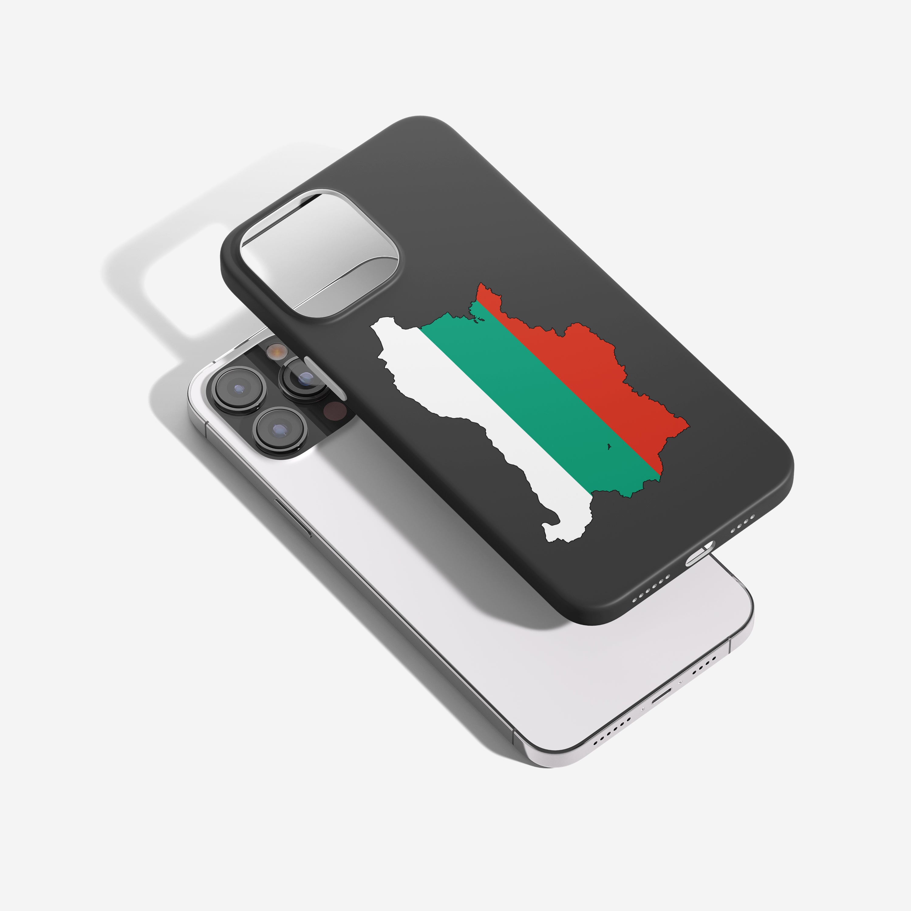 Bulgarien Handyhülle mit Länderkarte & Nationalwappen