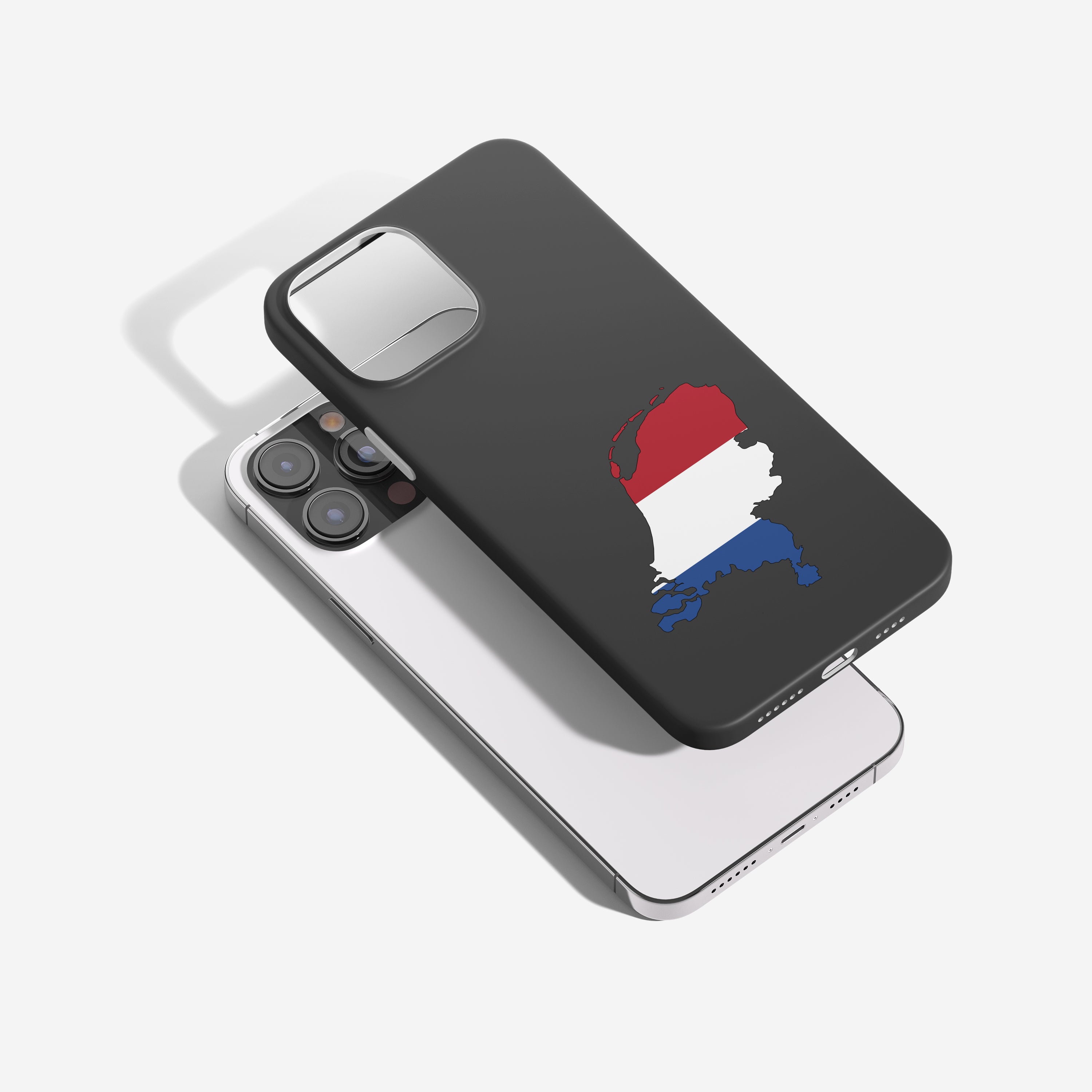 Niederlande Handyhülle mit Länderkarte & Nationalwappen – personalisierbar & hochwertig