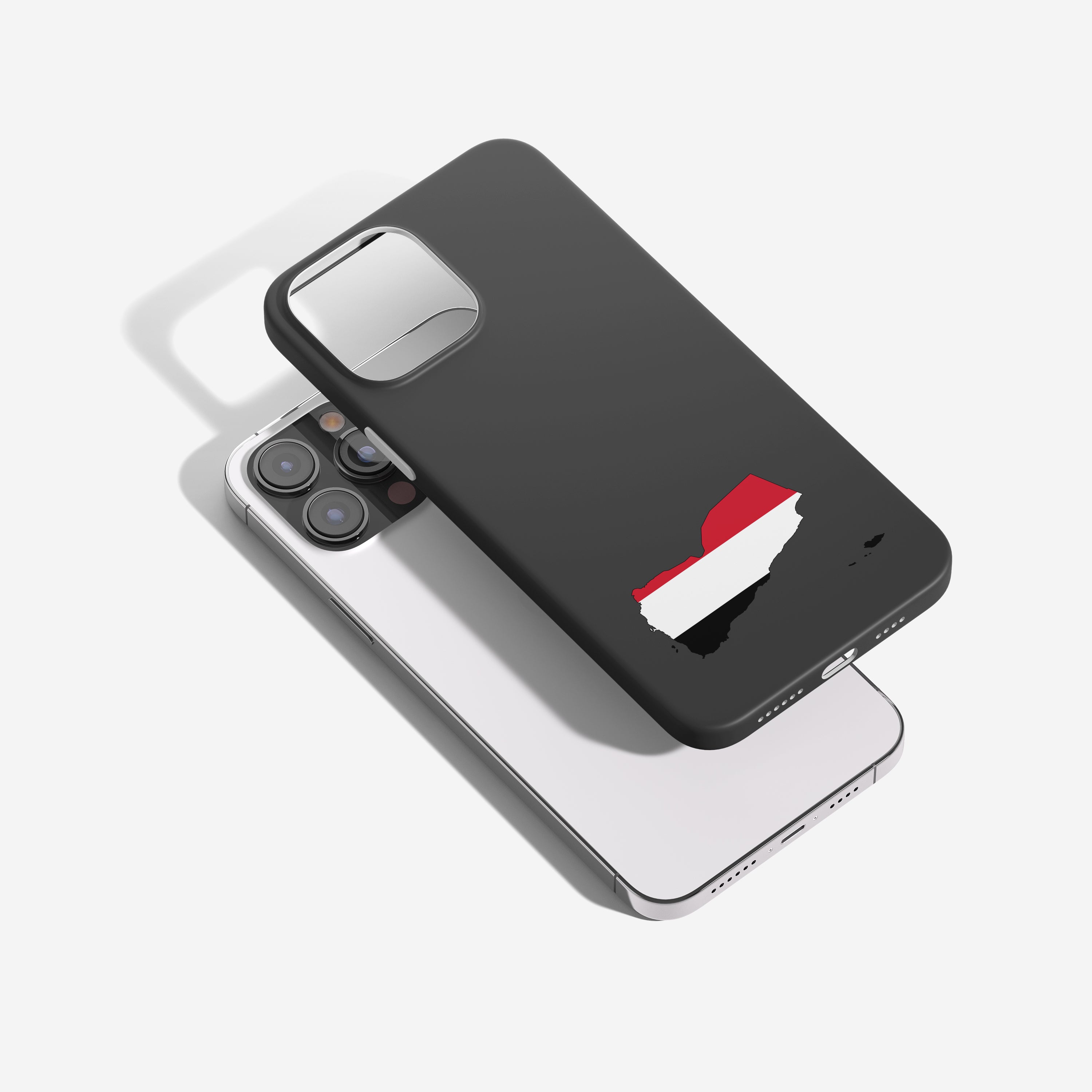 Jemen Handyhülle mit Länderkarte & Nationalwappen – robust, hochwertig & personalisierbar