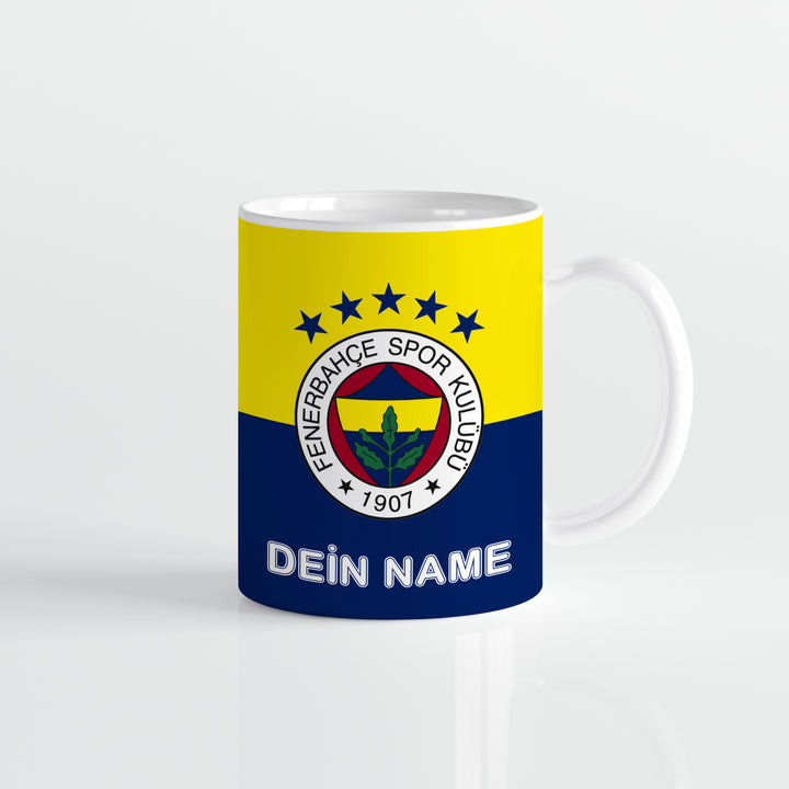 Fenerbahce Kaffee Tasse aus Keramik