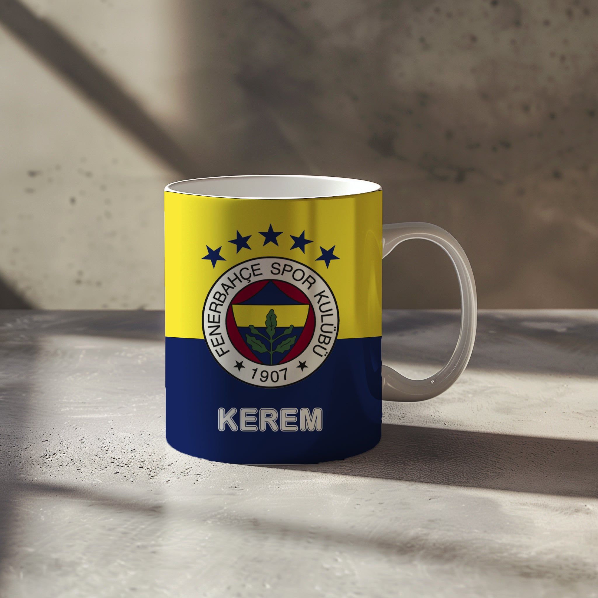 Fenerbahce Kaffee Tasse aus Keramik