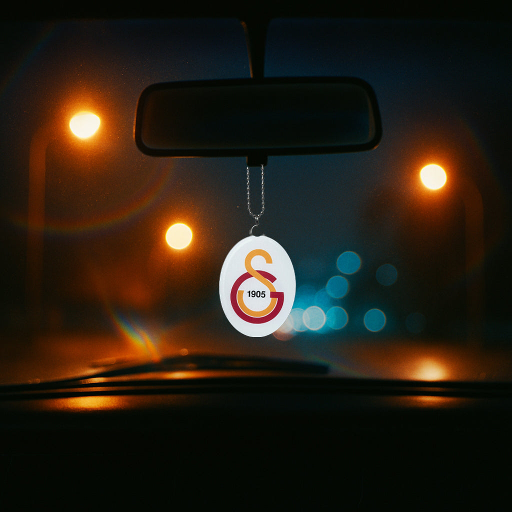 Galatasaray Autoanhänger bedruckt  Acrylglas für Rückspiegel