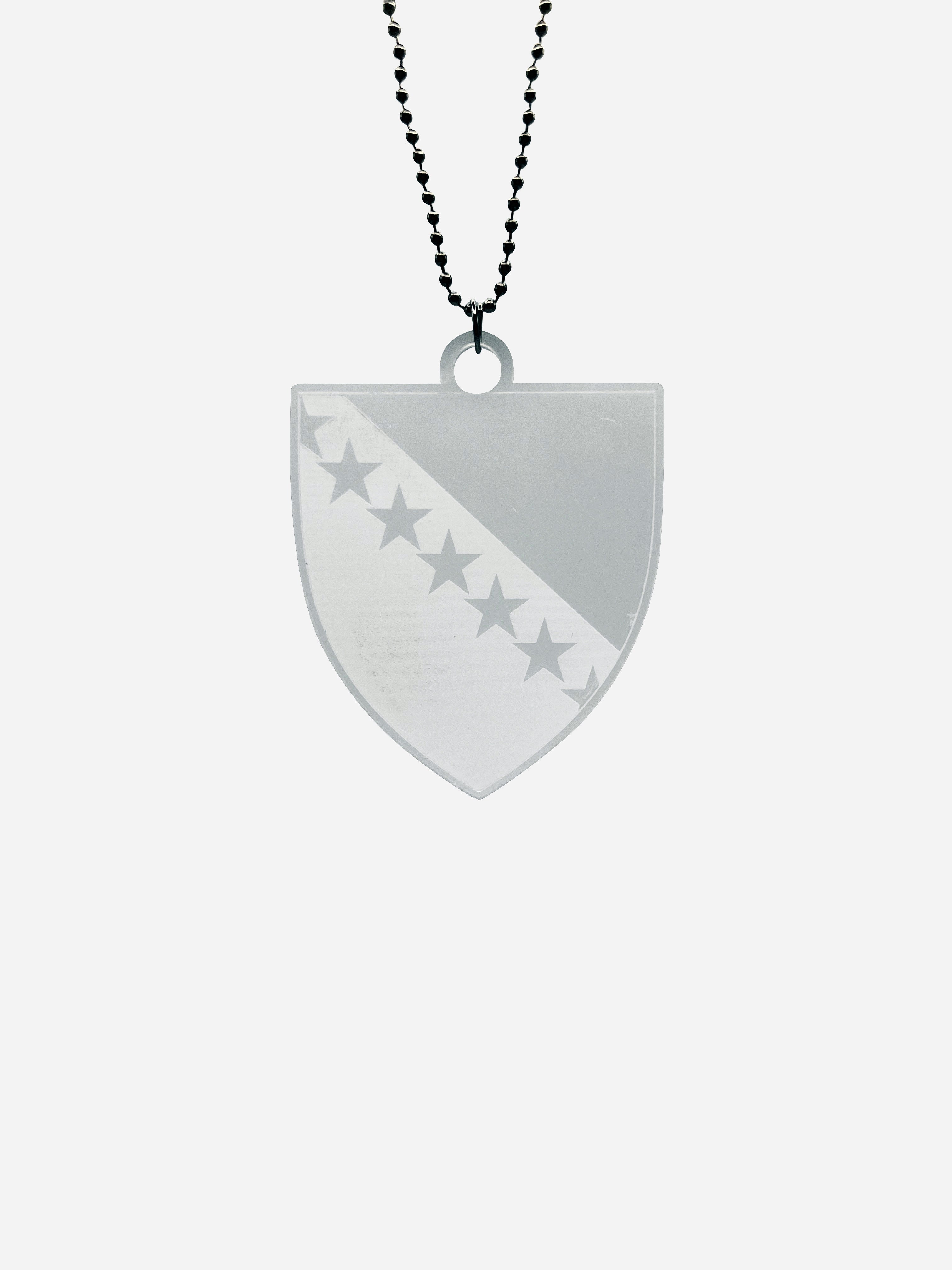 Bosnien & Herzegowina Acryl Anhänger für den Rückspiegel