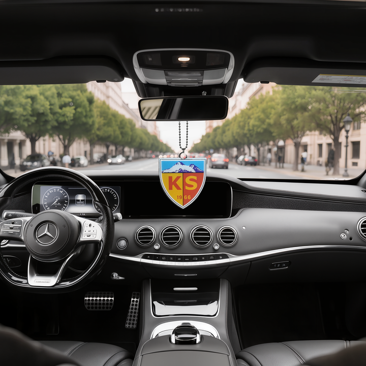 Kayserispor Autoanhänger bedruckt aus Acrylglas für Rückspiegel